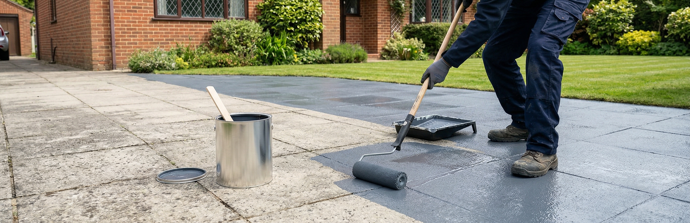 Best Paint for Exterior Concrete Tiles? Why Water-Based Acrylic is the Only Choice