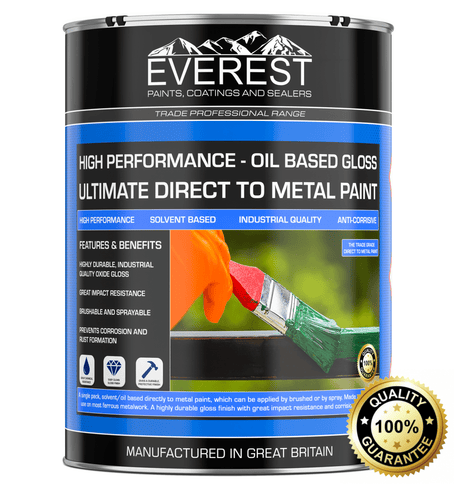 Everest - Direct to Metal Paint - Oil Based Gloss - Everest Paints