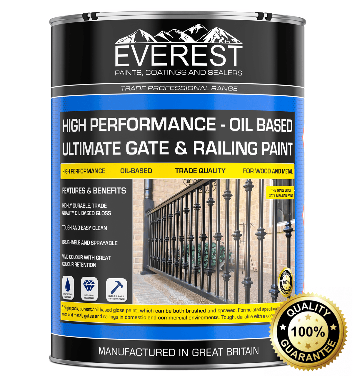 Everest - Gate & Railing Paint - Everest Paints
