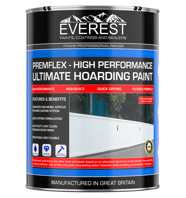 Everest - SiteCoat - Hoarding Paint - Everest Paints