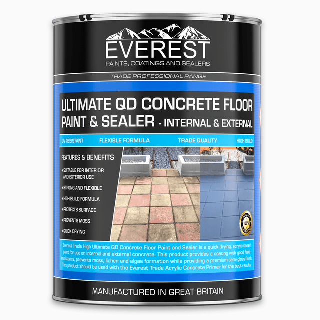 Everest - Ultimate QD Concrete Floor Paint and Sealer - Anti - Slip - Everest Paints