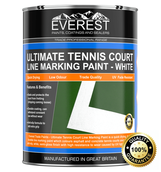 Everest - CourtCoat LM - Tennis Court Line Marking Paint - Everest Paints